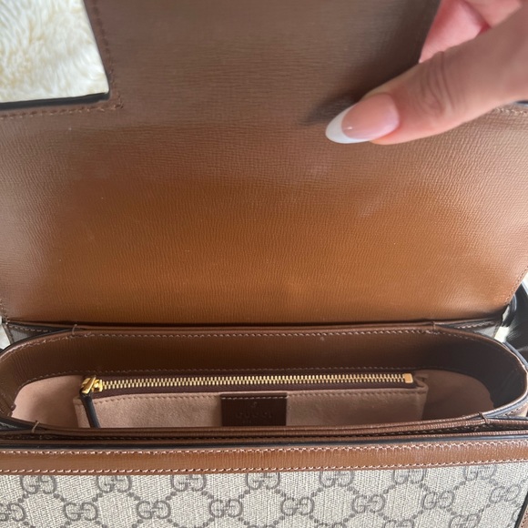 GUCCI HORSEBIT 1955 BAG ✨AUTHENTIC✨ - Picture 4 of 11